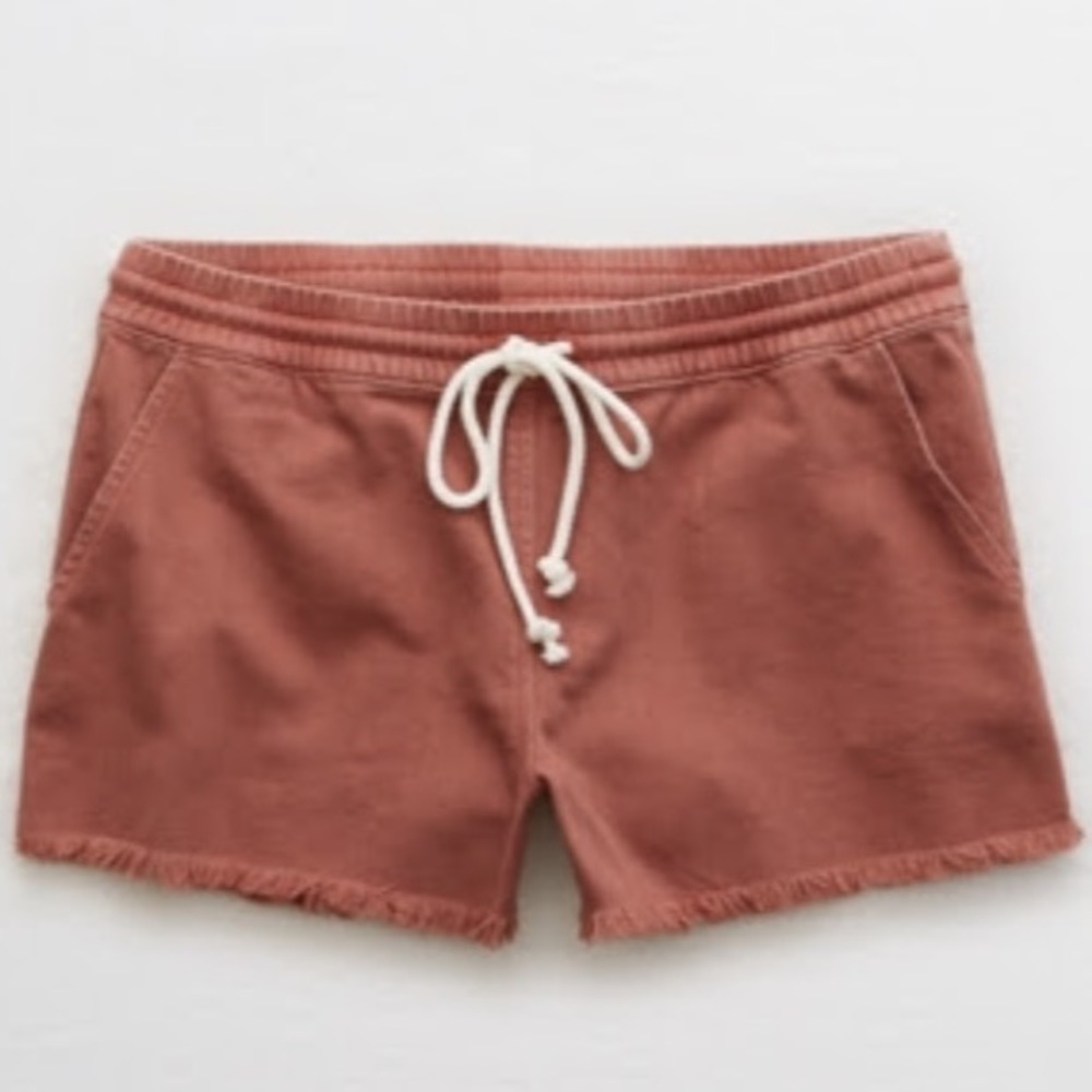 Aerie Denim Draw-String Short